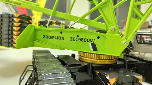 久違的拆包記錄,解密 1 50 中聯重科 zcc9800w 履帶式起重機模型