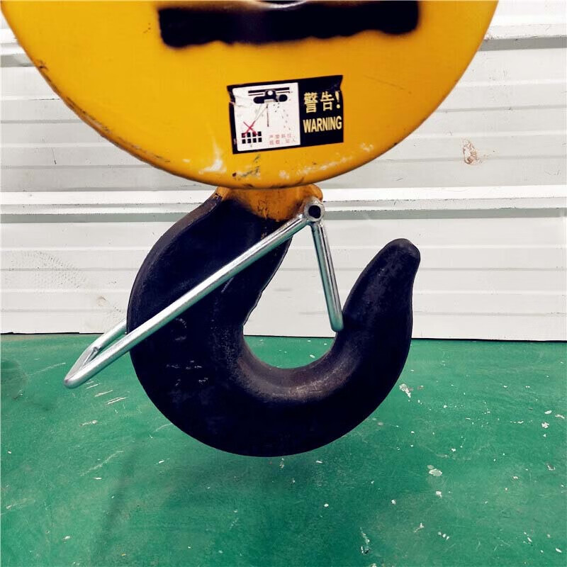 新型鋼筋式保險卡5t行車起重機雙梁吊具電動葫蘆吊鉤 10噸雙梁吊鉤組